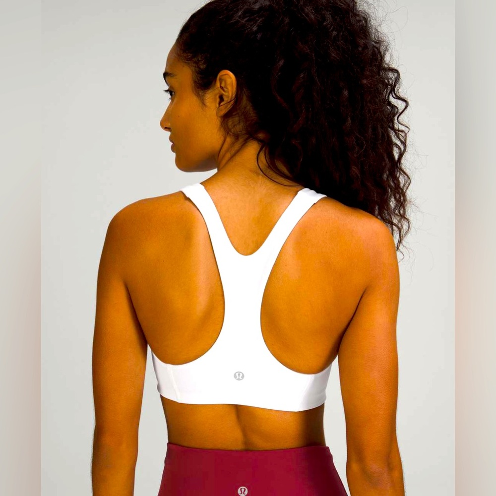 lululemon wunder train bra white